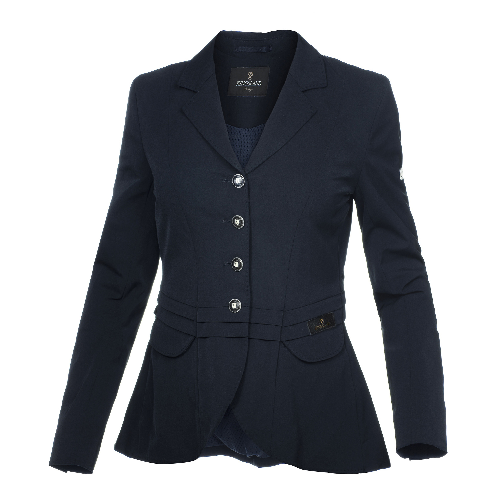 Kingsland LADIES TECHNICAL DRESSAGE CLASSIC RIDING JACKET - EQUISHOP 