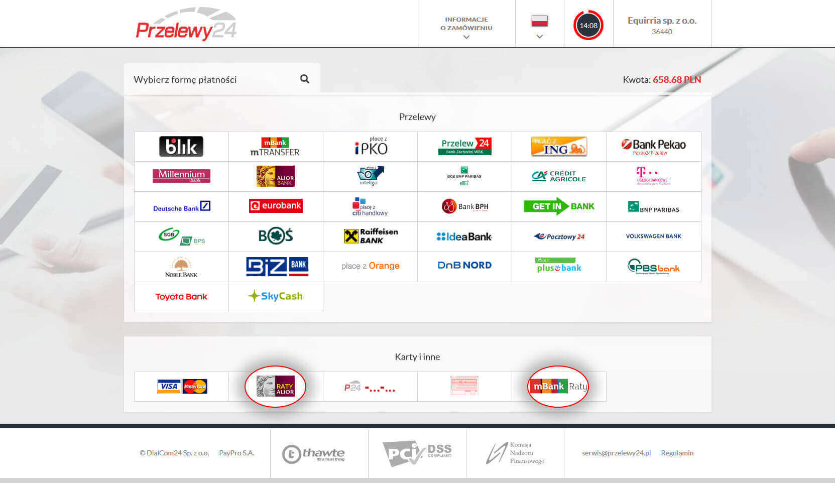 Wybór banku, który ma udzielić kredytu ratalnego